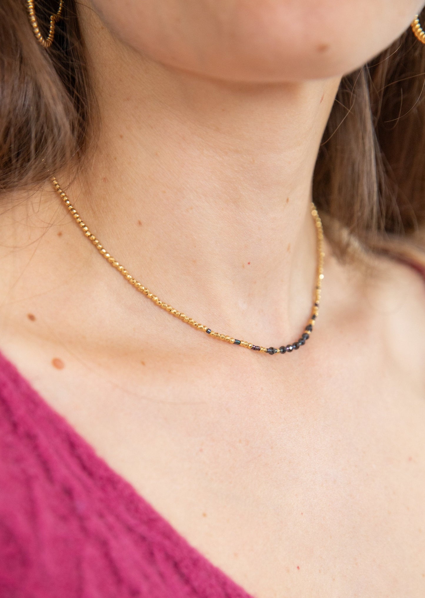 Collier JUNE noir