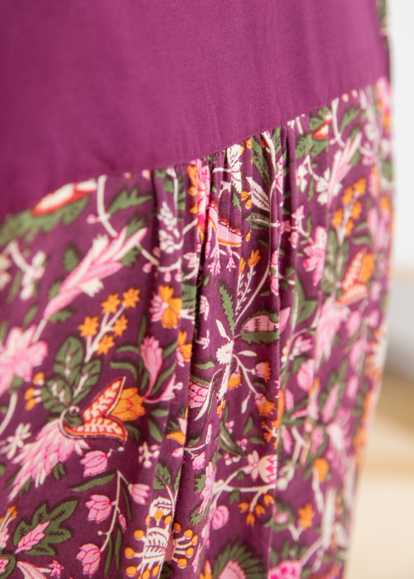 Chemise PEROU aubergine