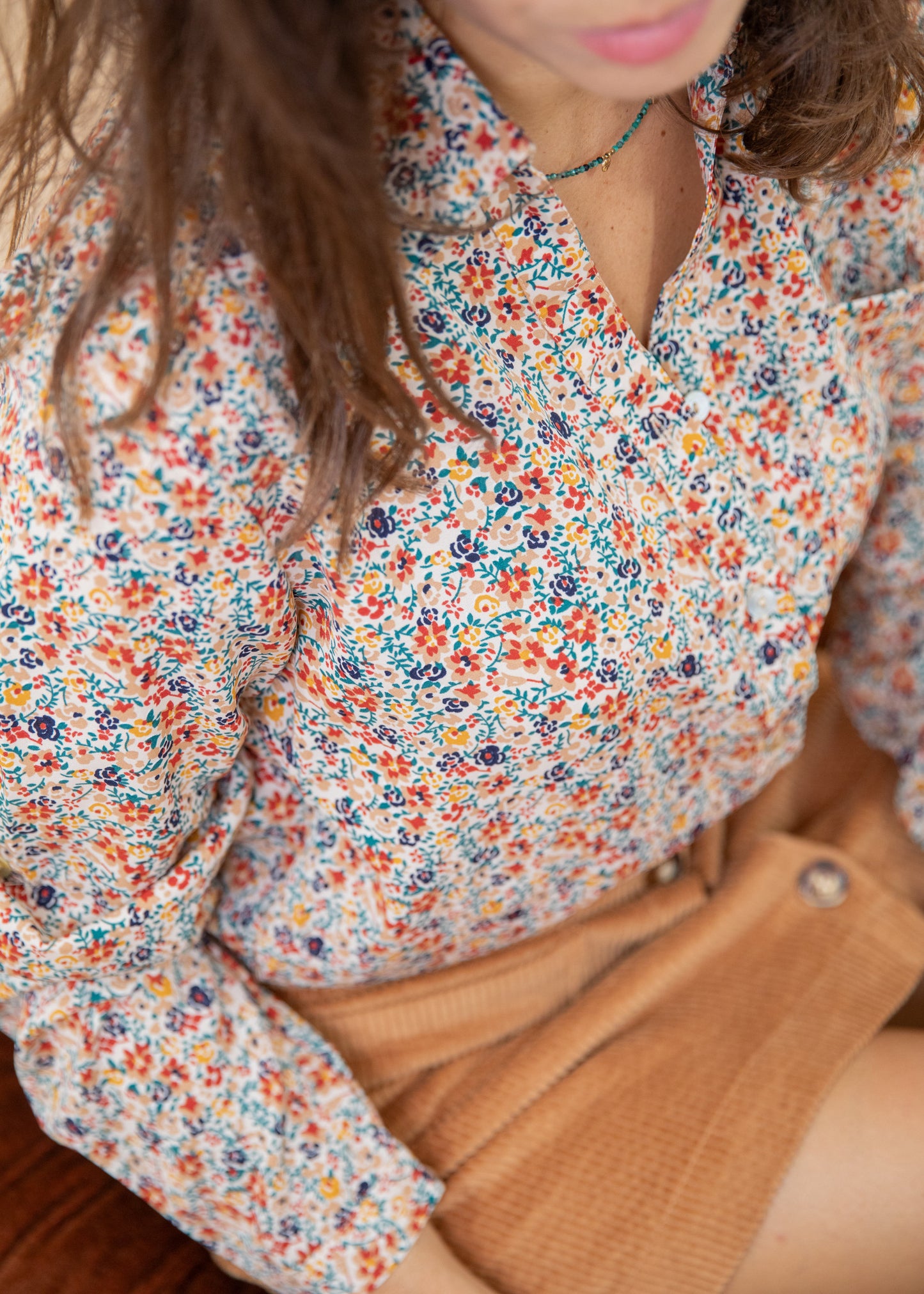 Chemise MARTINE fleurs