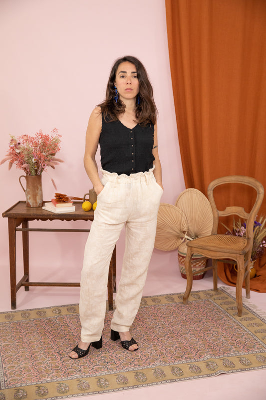 Pantalon MELODYTO écru