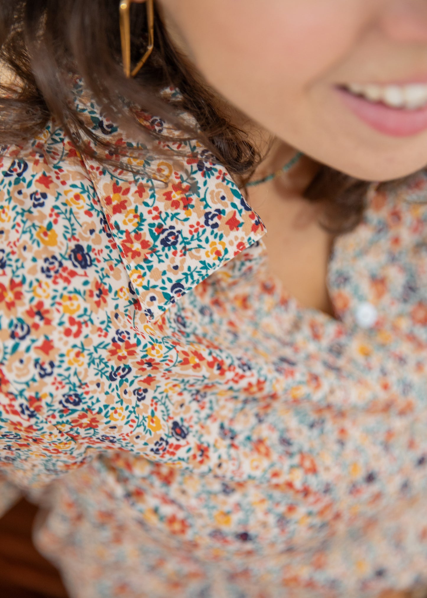 Chemise MARTINE fleurs