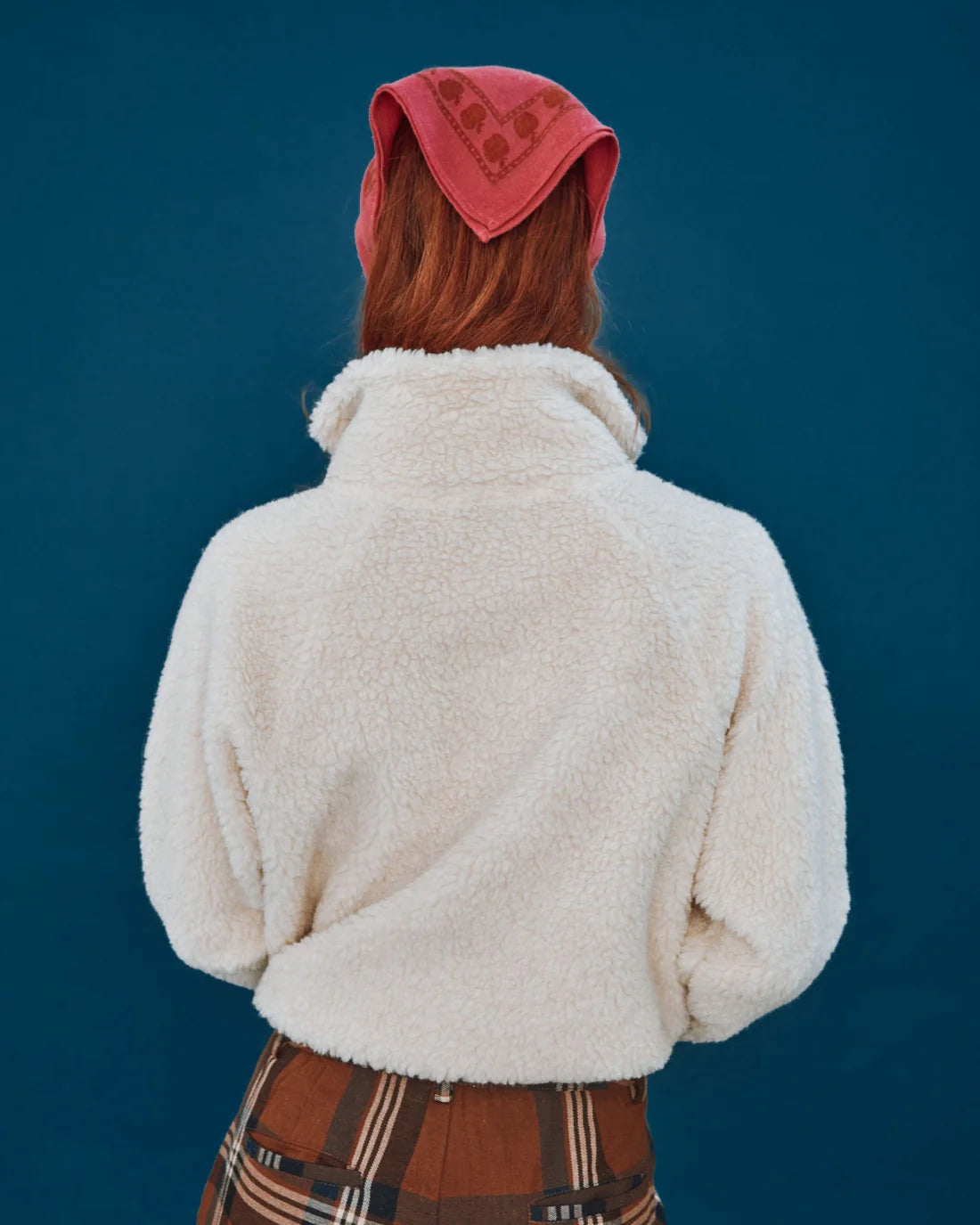 Foulard SQUIRREL écureuil rose