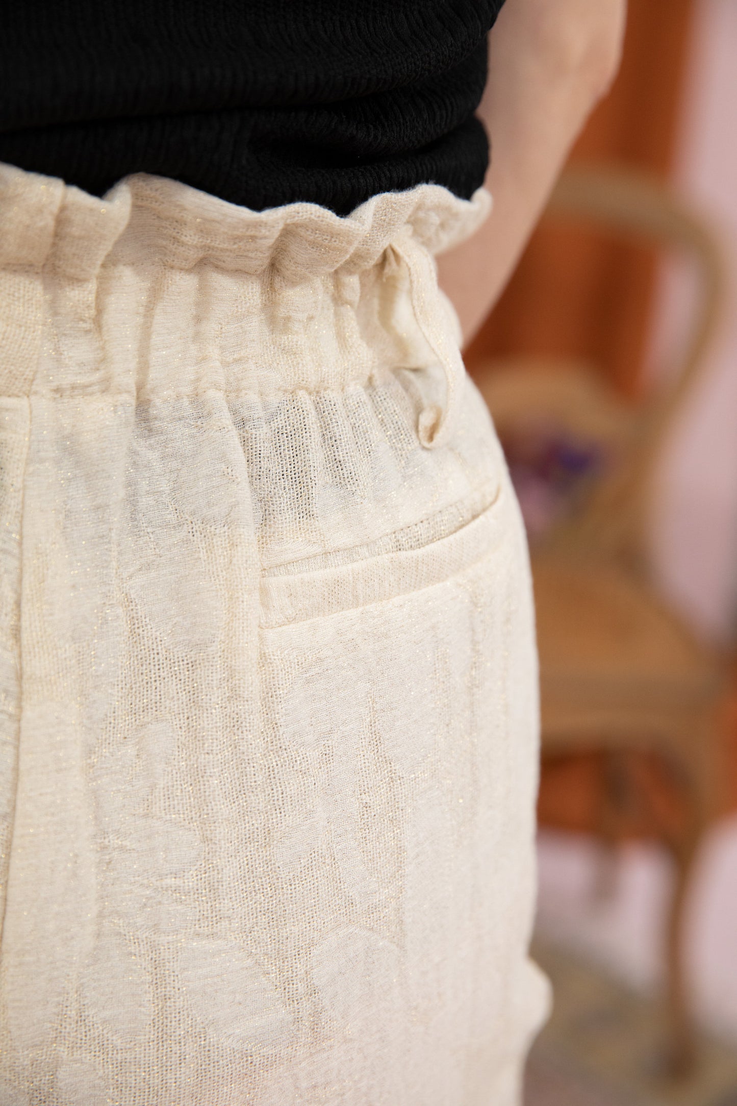 Pantalon MELODYTO écru