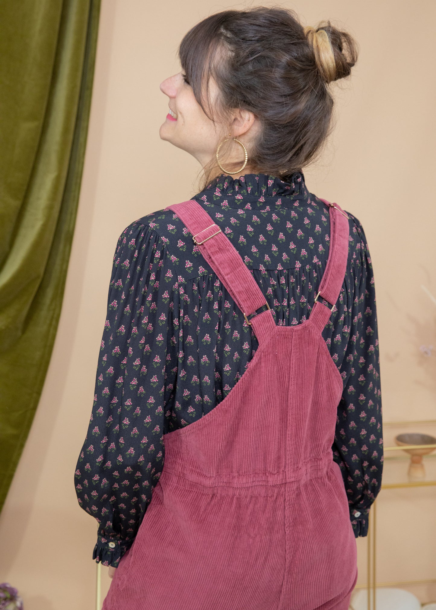 Salopette GASTON vieux rose