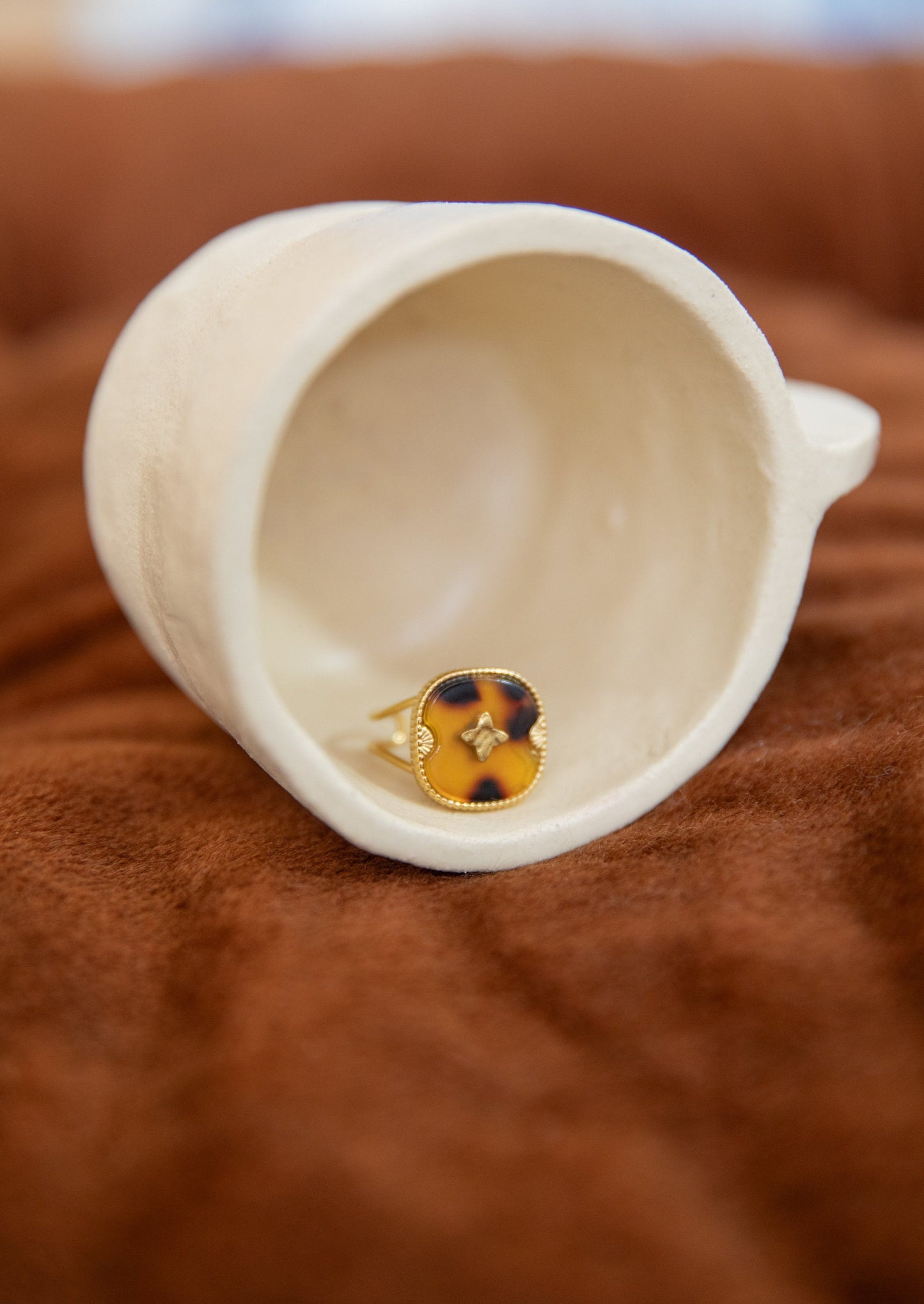 Bague DEVON léopard