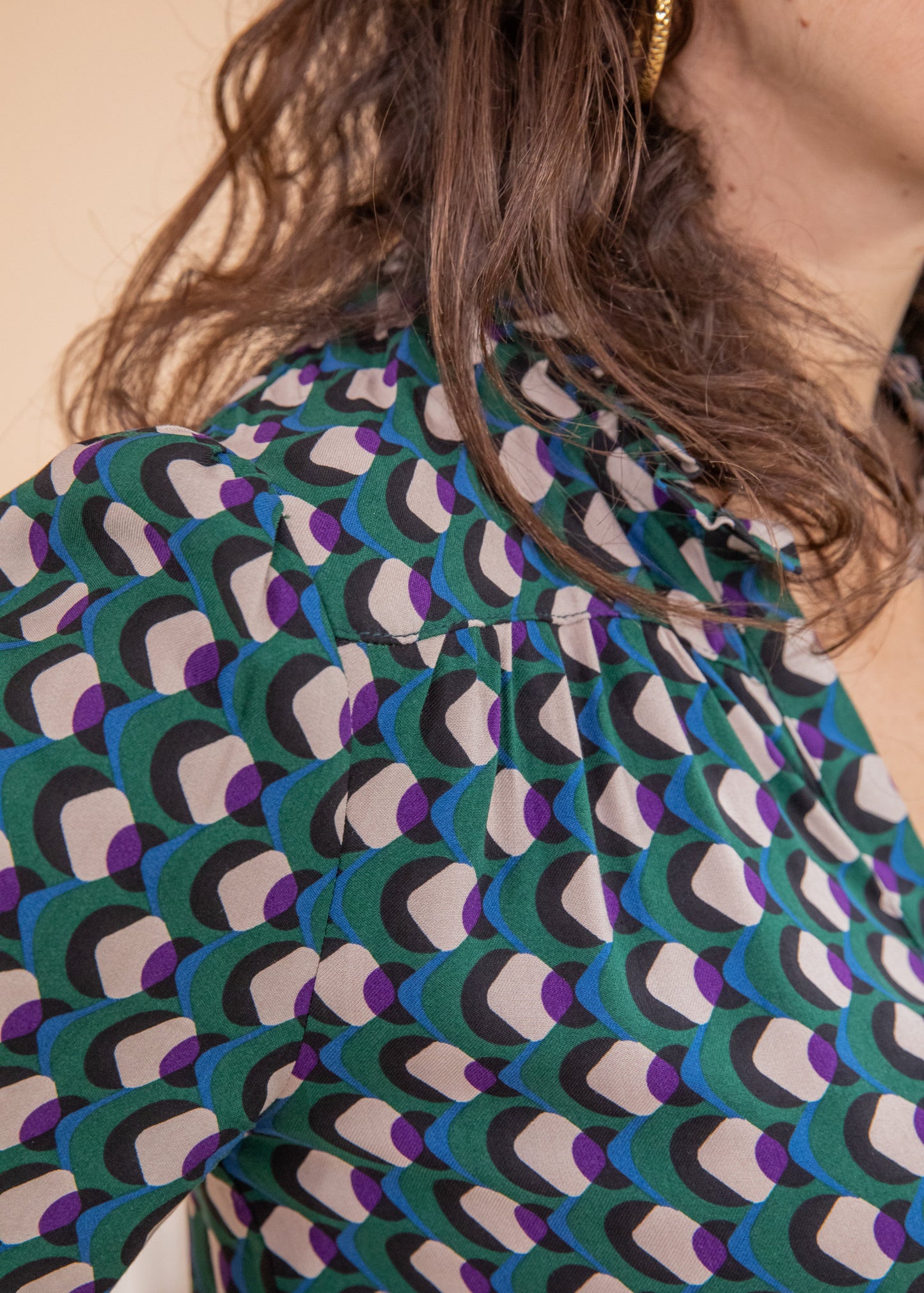 Chemise DEBBY pop vert