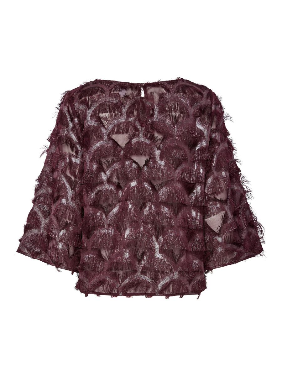 Blouse PAZILLA bordeaux
