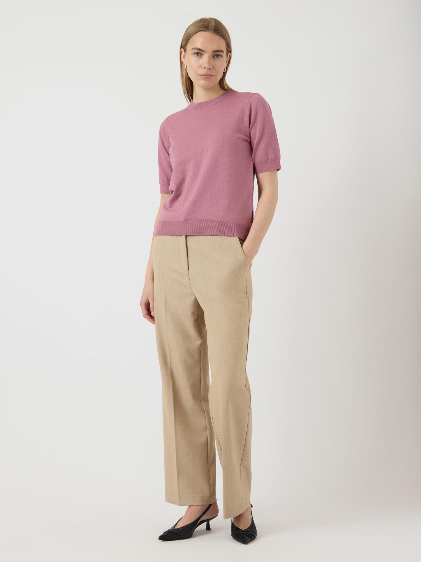 Pull LENA orchidée