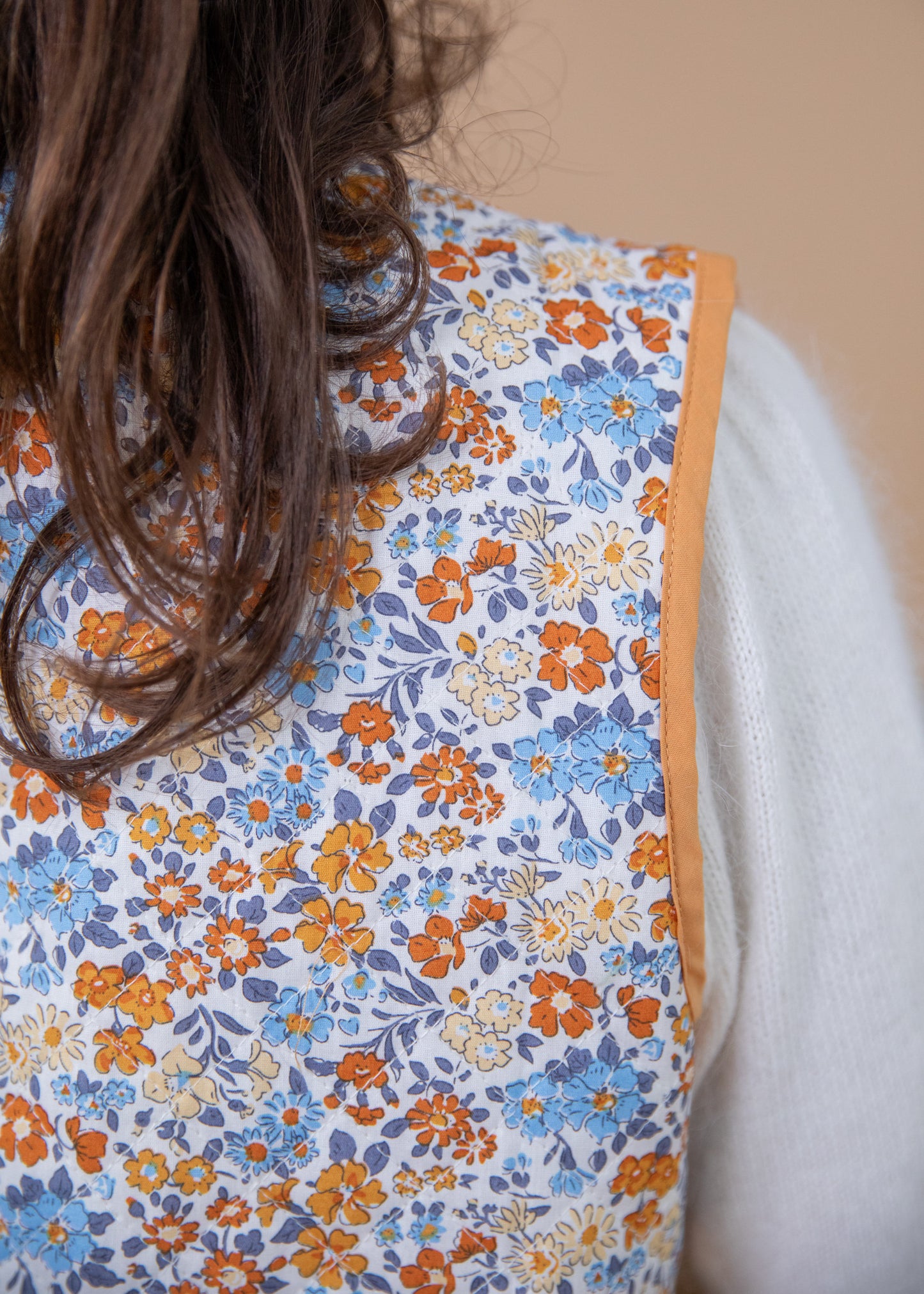 Veston matelassé AUBIN fleurs