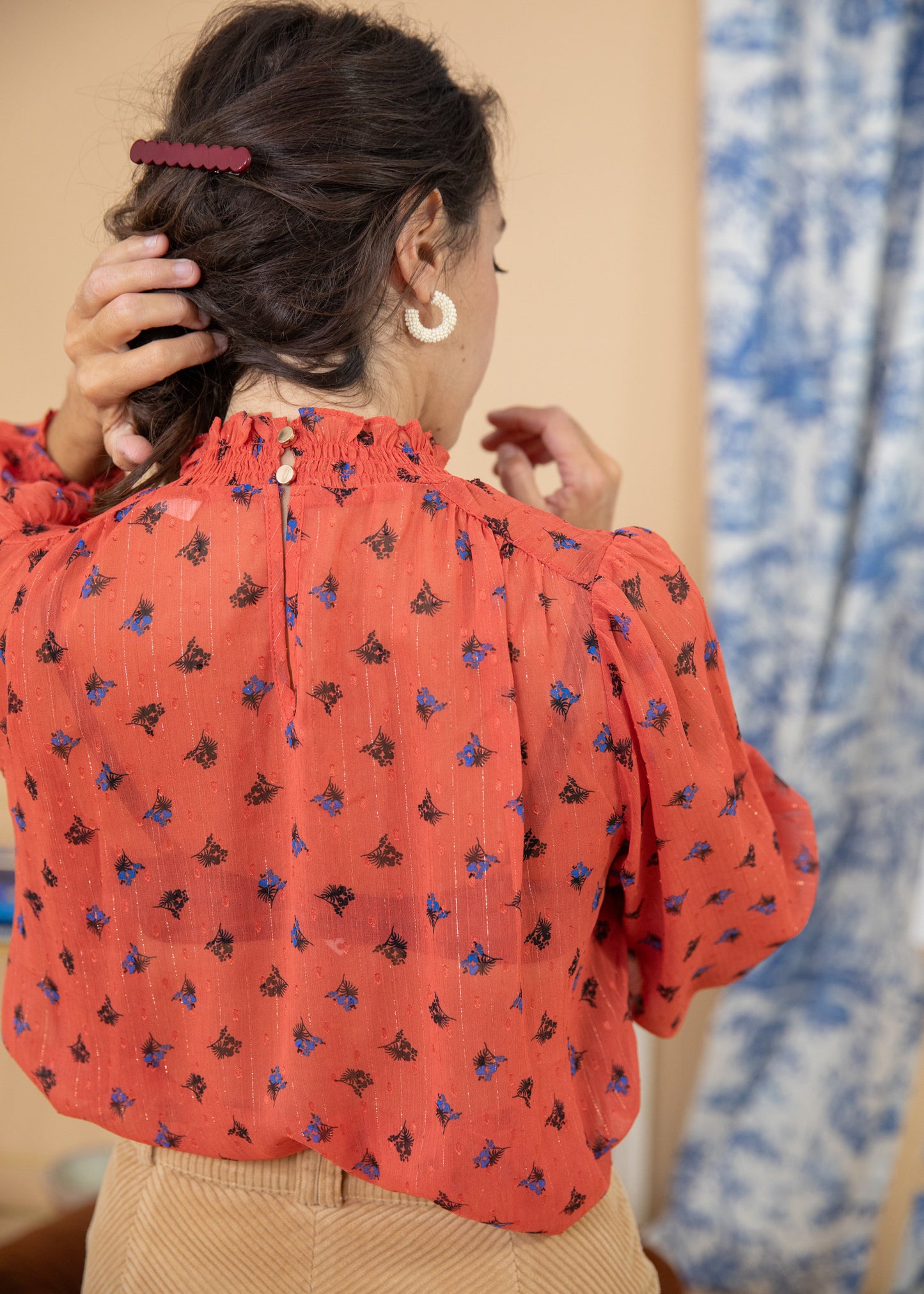 Blouse GENEVIEVE orange