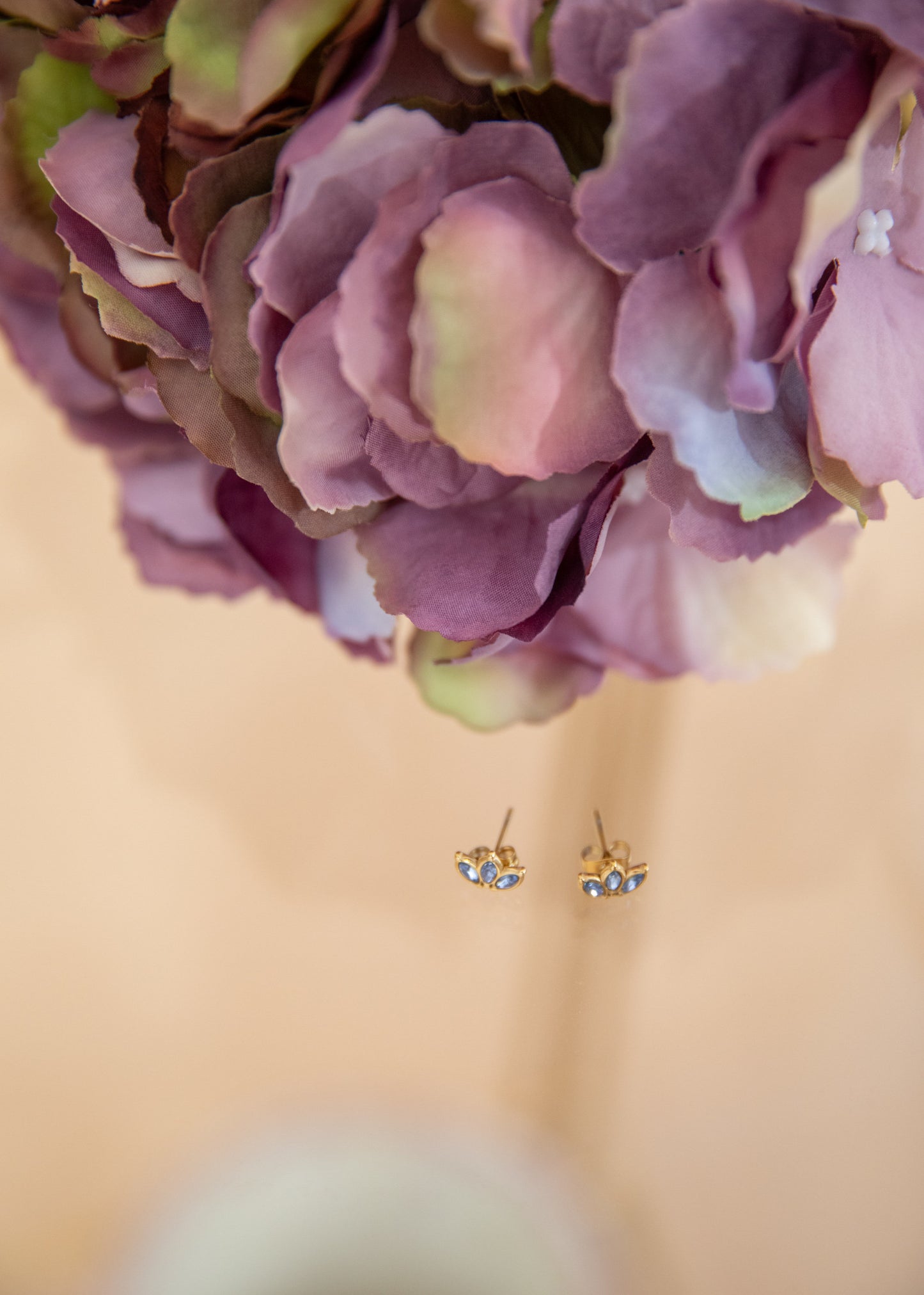 Boucles d'oreilles CIRIANE bleues