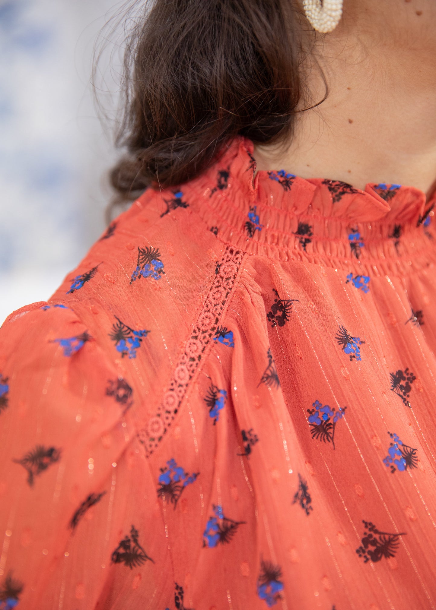 Blouse GENEVIEVE orange