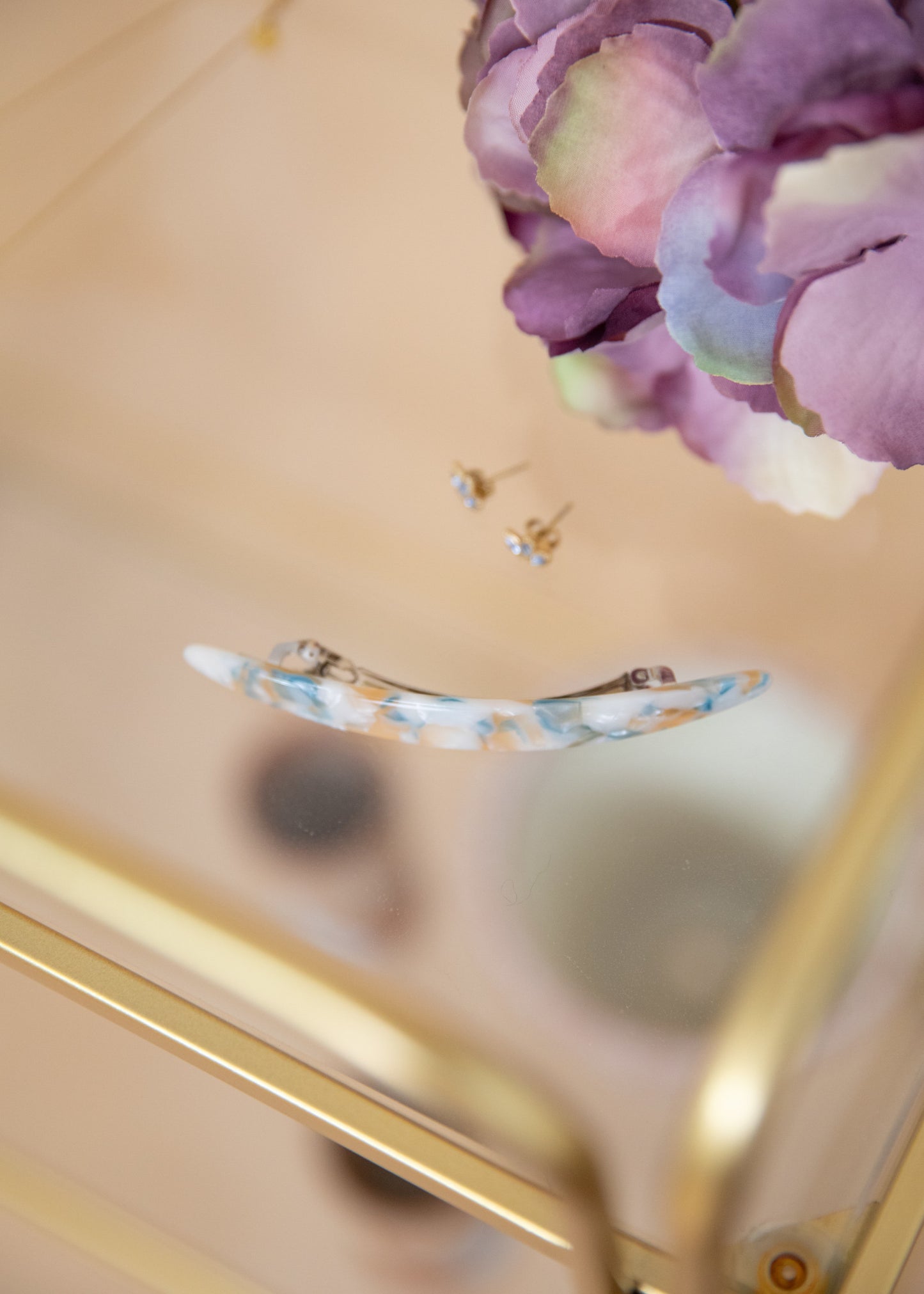 Barrette DEVINE bleu