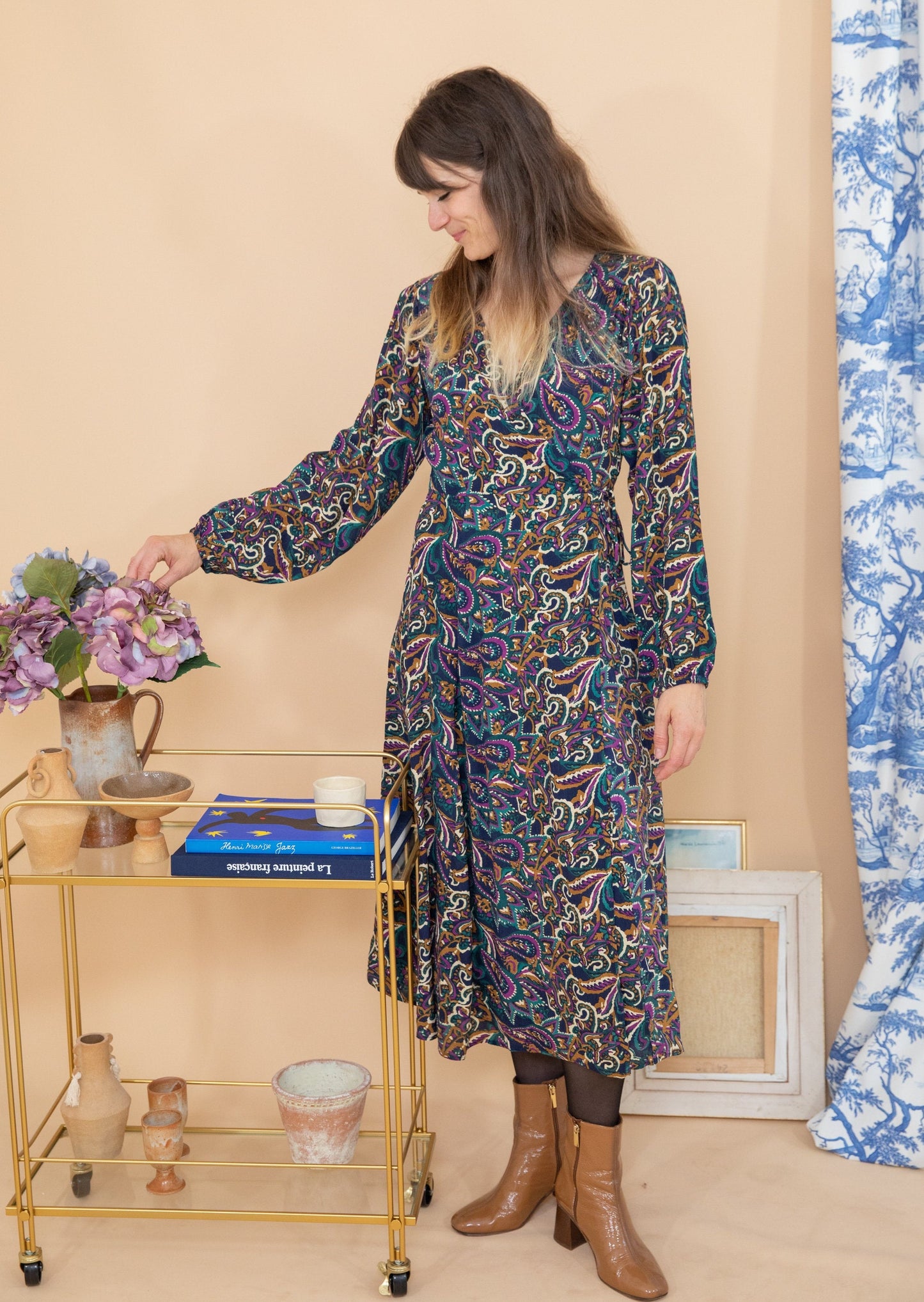 Robe NACRE marine