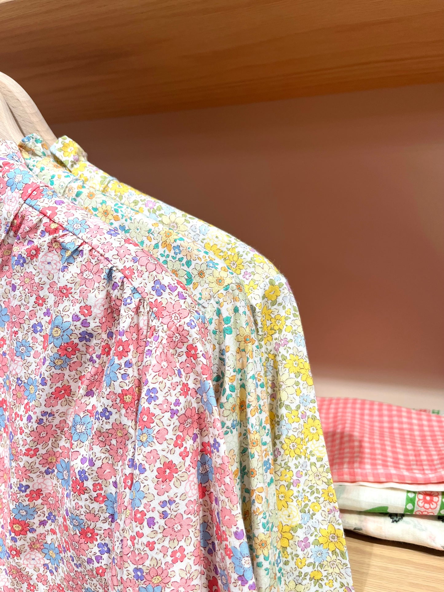 Chemise LOUISE liberty jaune