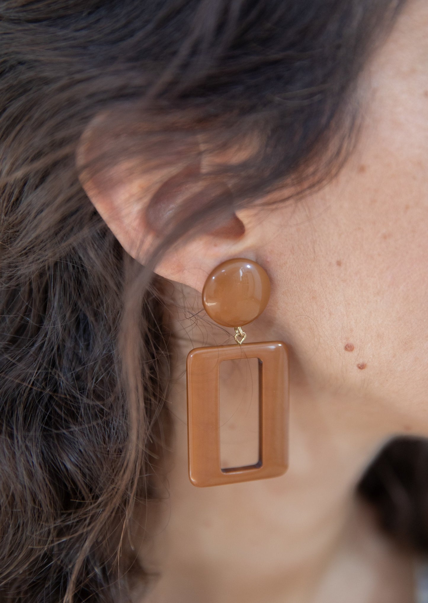 Boucles d'oreilles VIVIANE épice