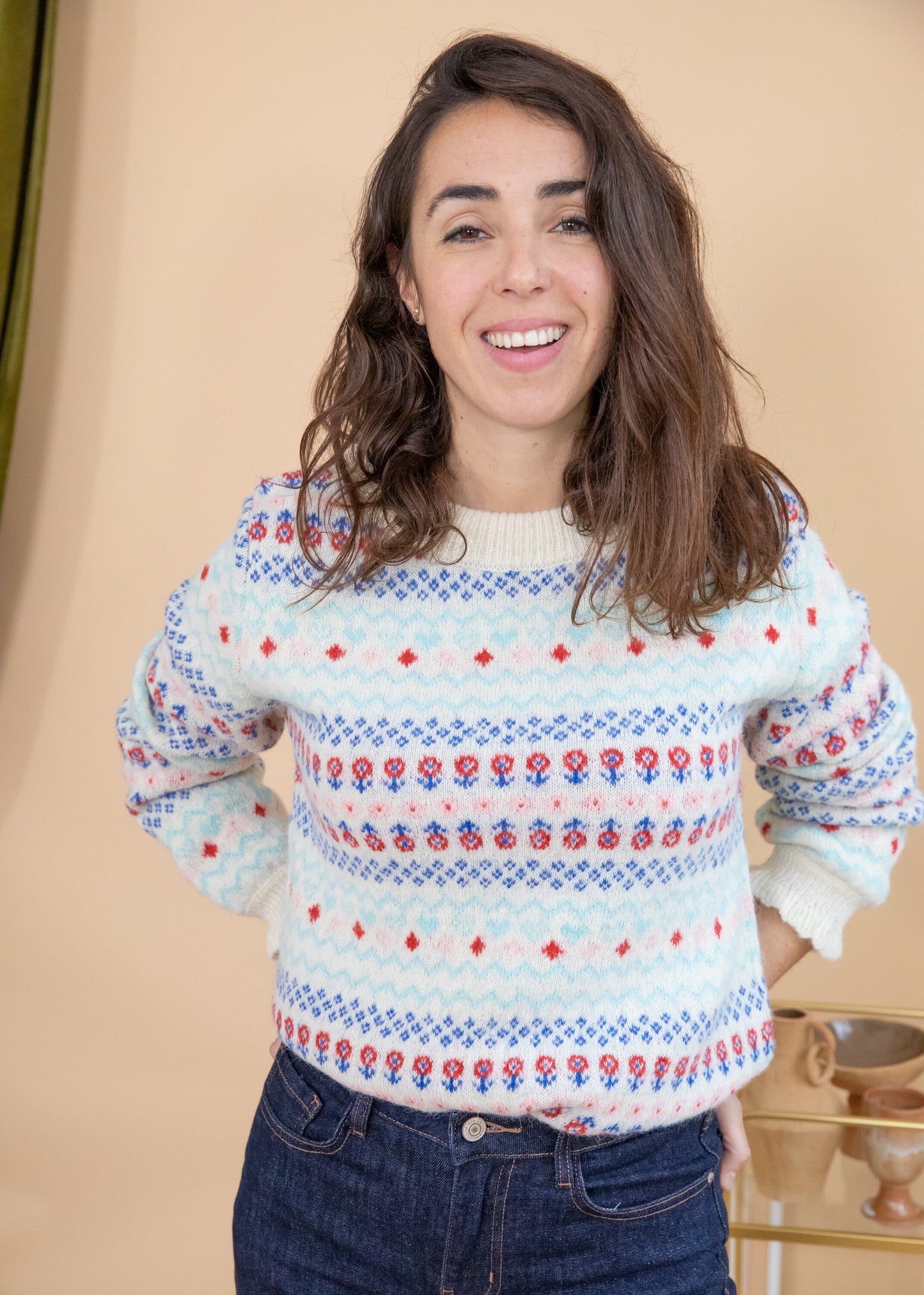 Pull YAMA écru