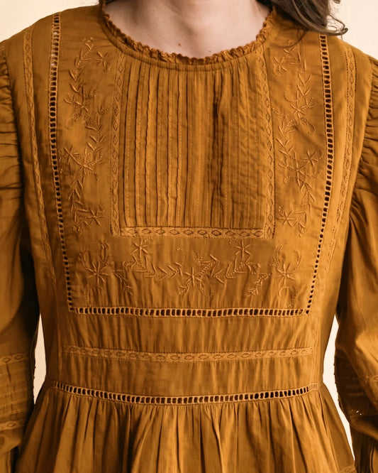 Blouse ÉGLANTINE artichaud