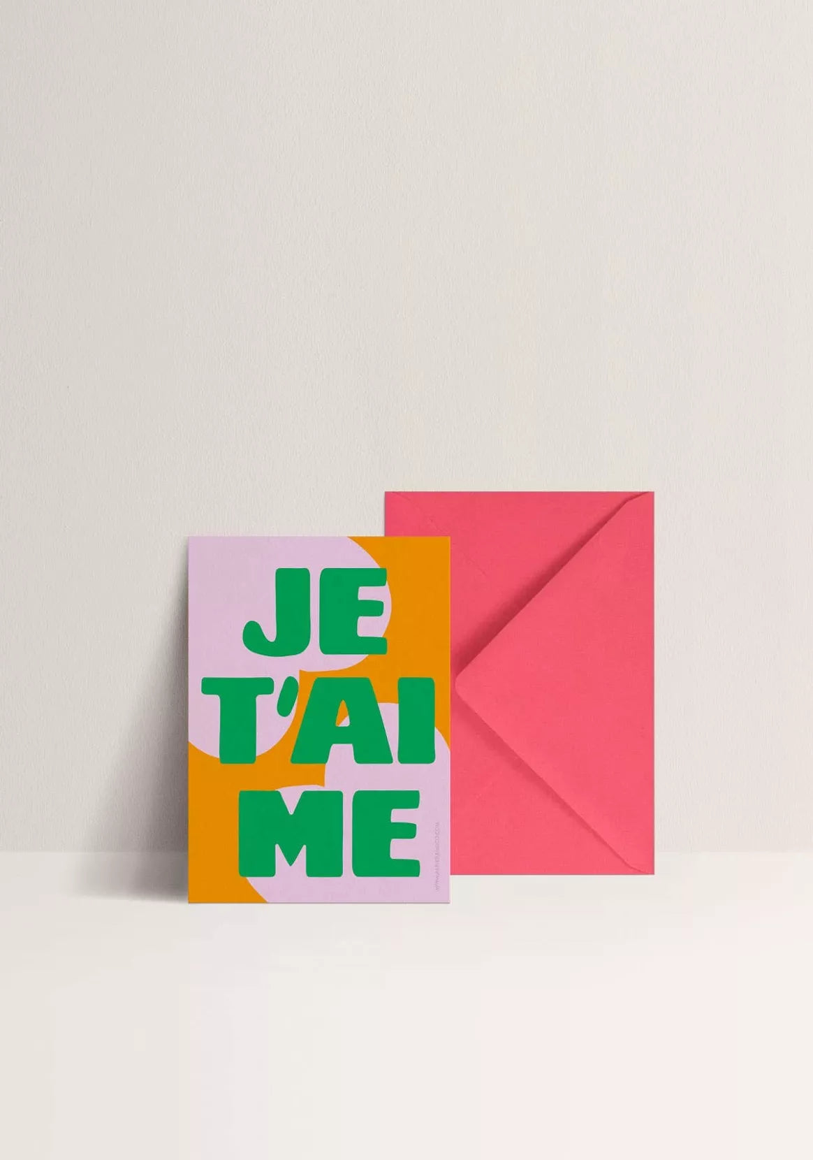Carte JE T'AIME