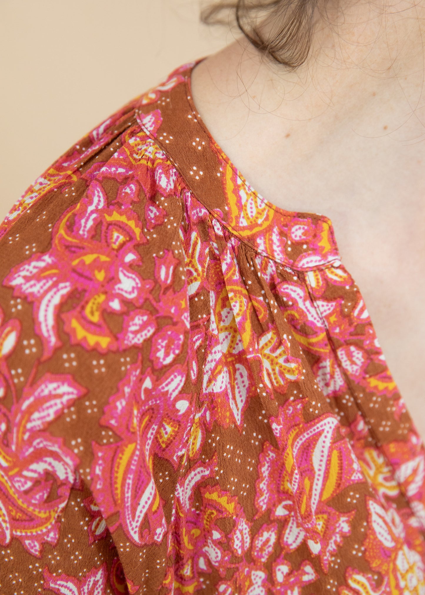 Blouse PENELOPE camel