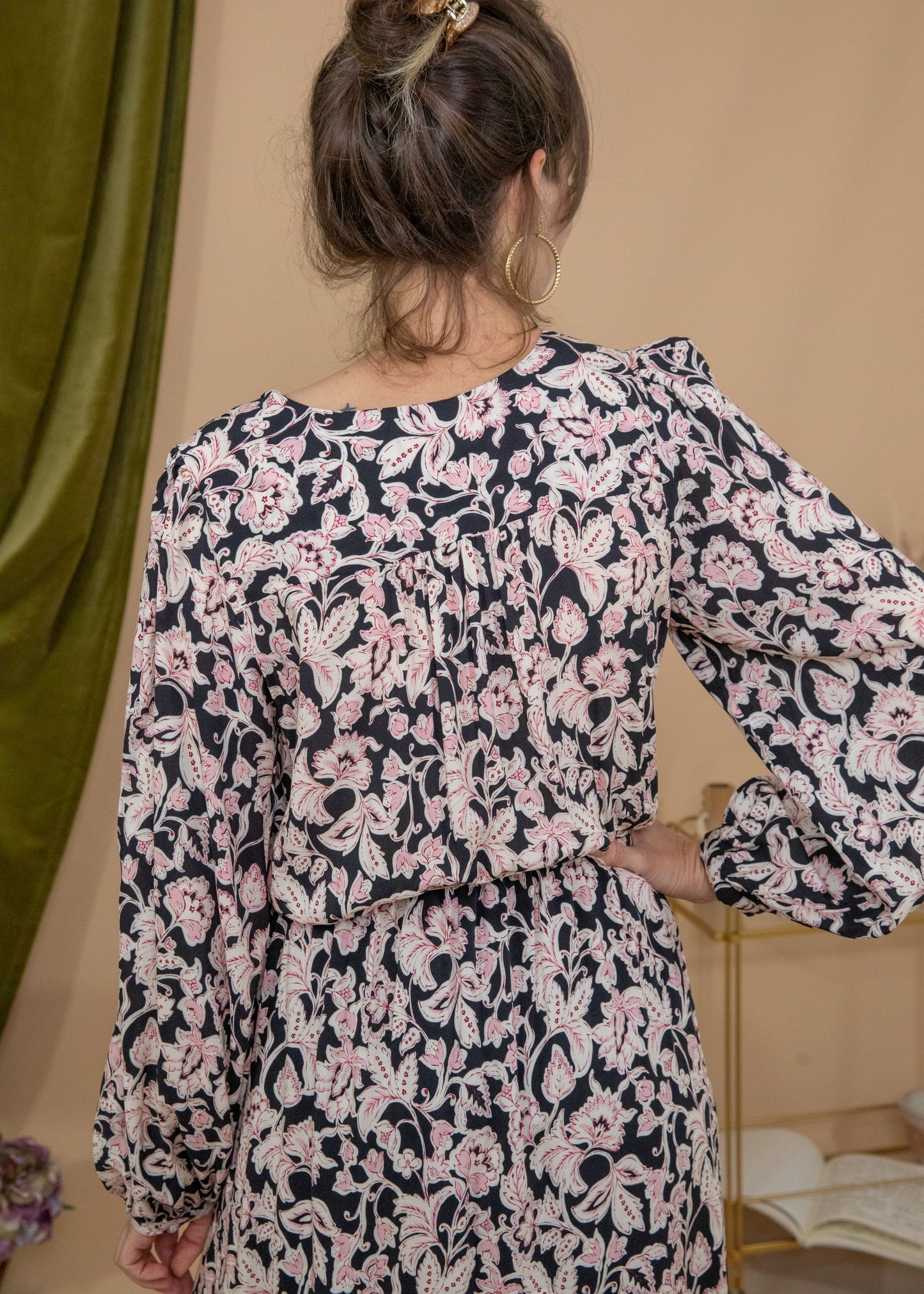 Robe longue MADELEINE noir