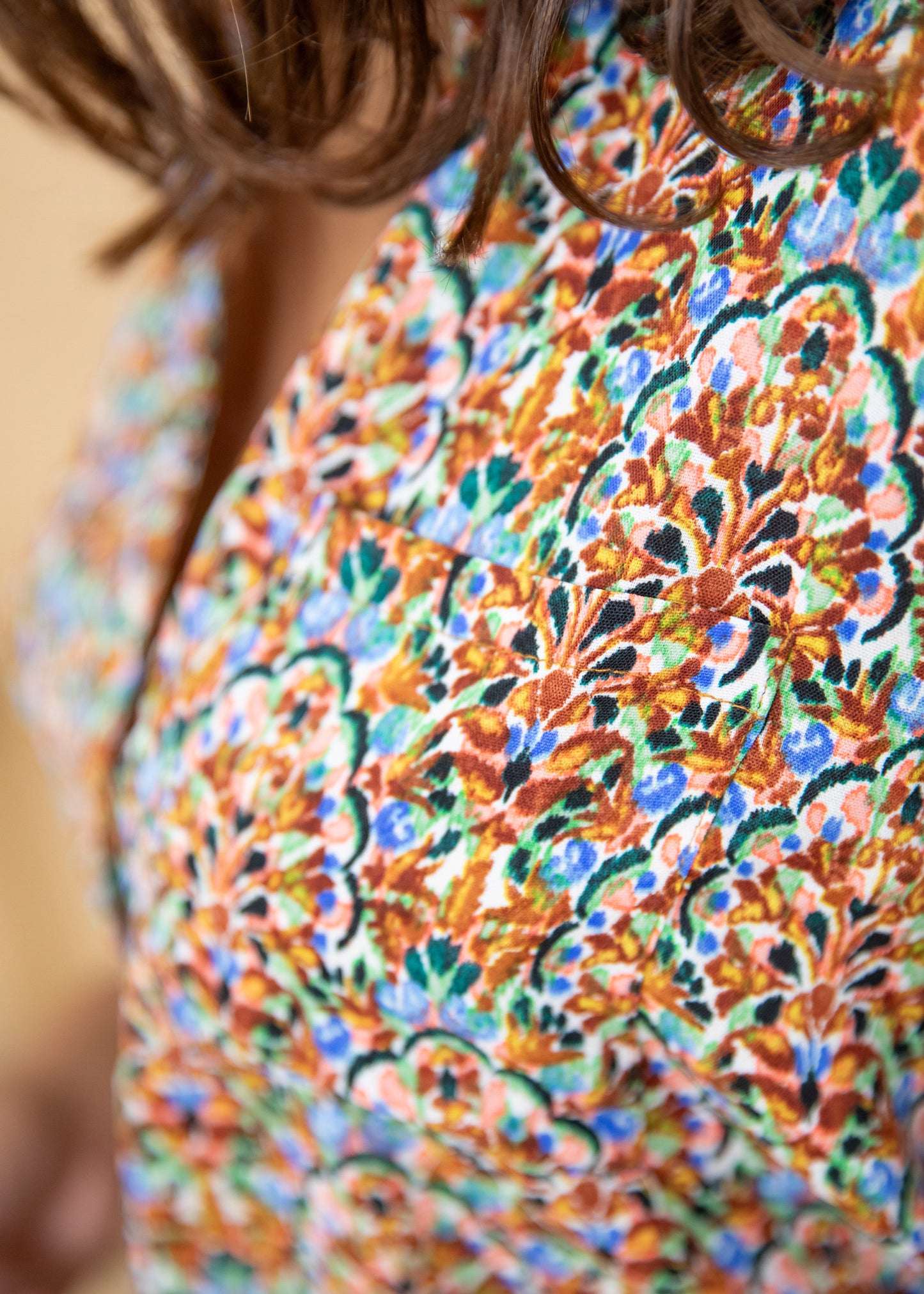 Blouse NINA brique