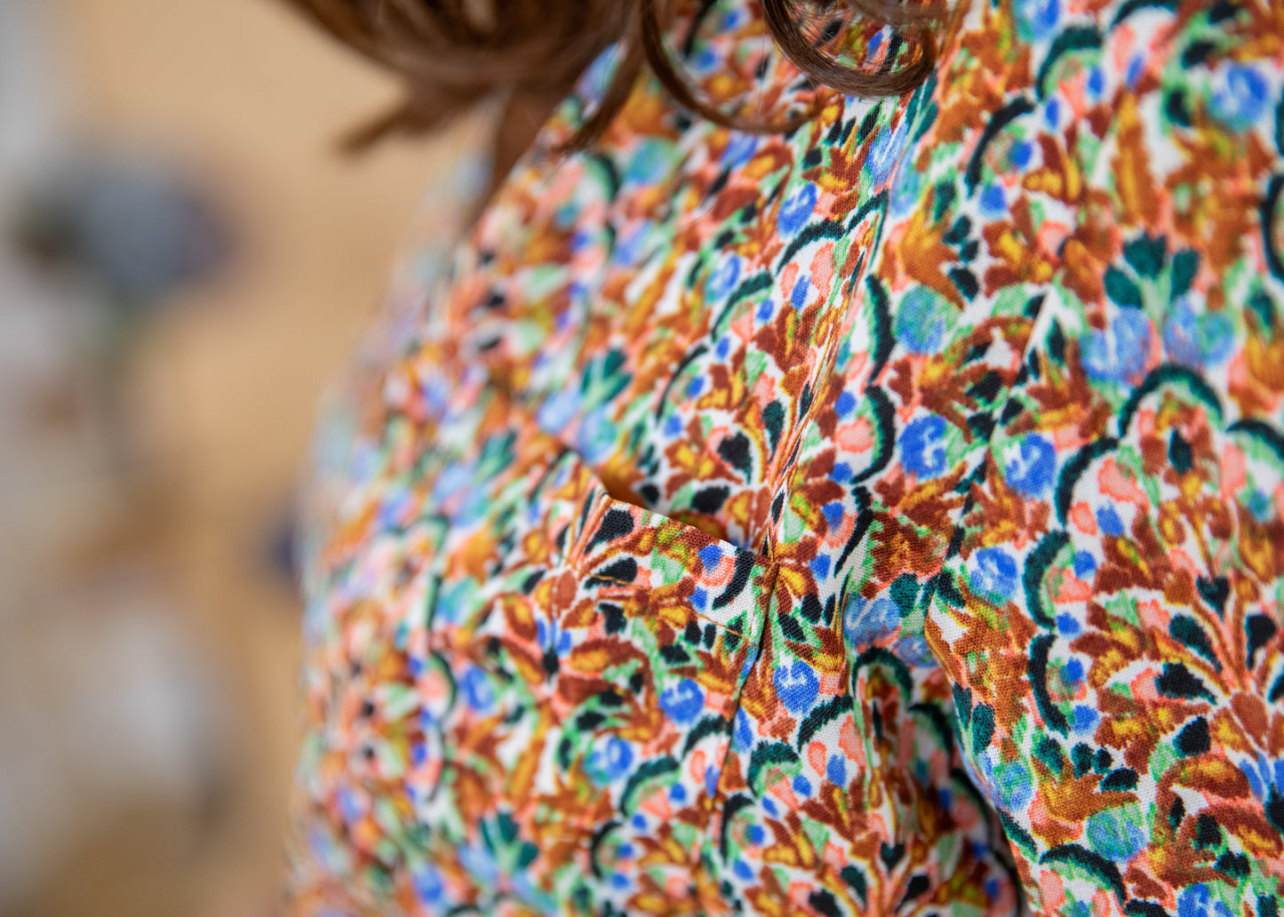 Blouse NINA brique