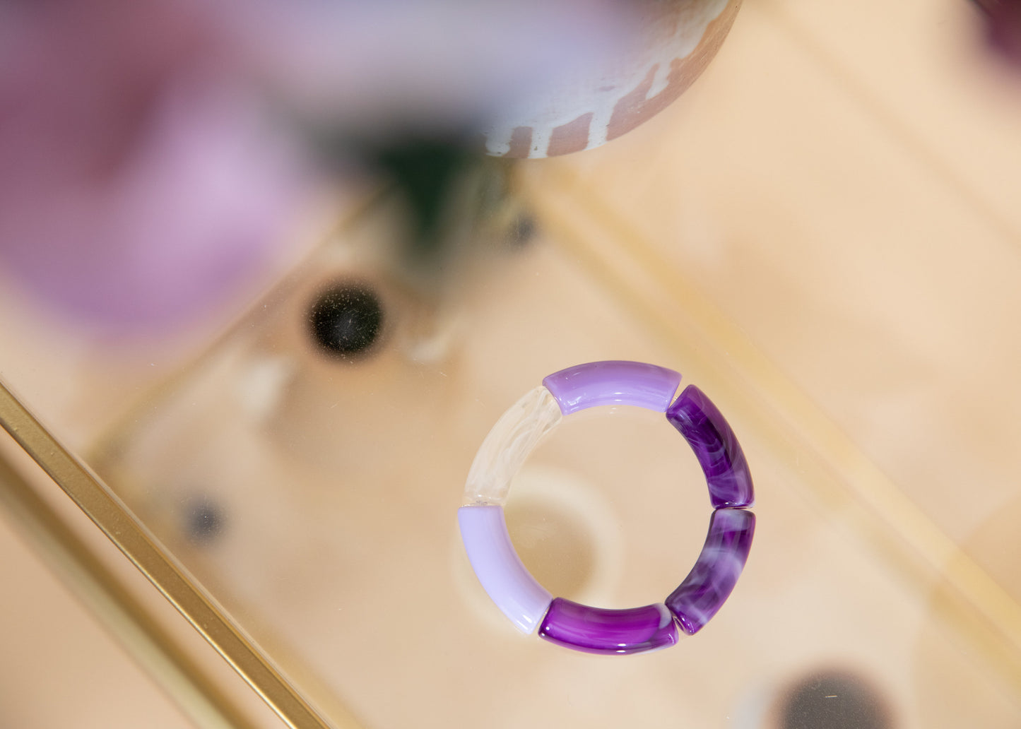 Bracelet MARTHE violet