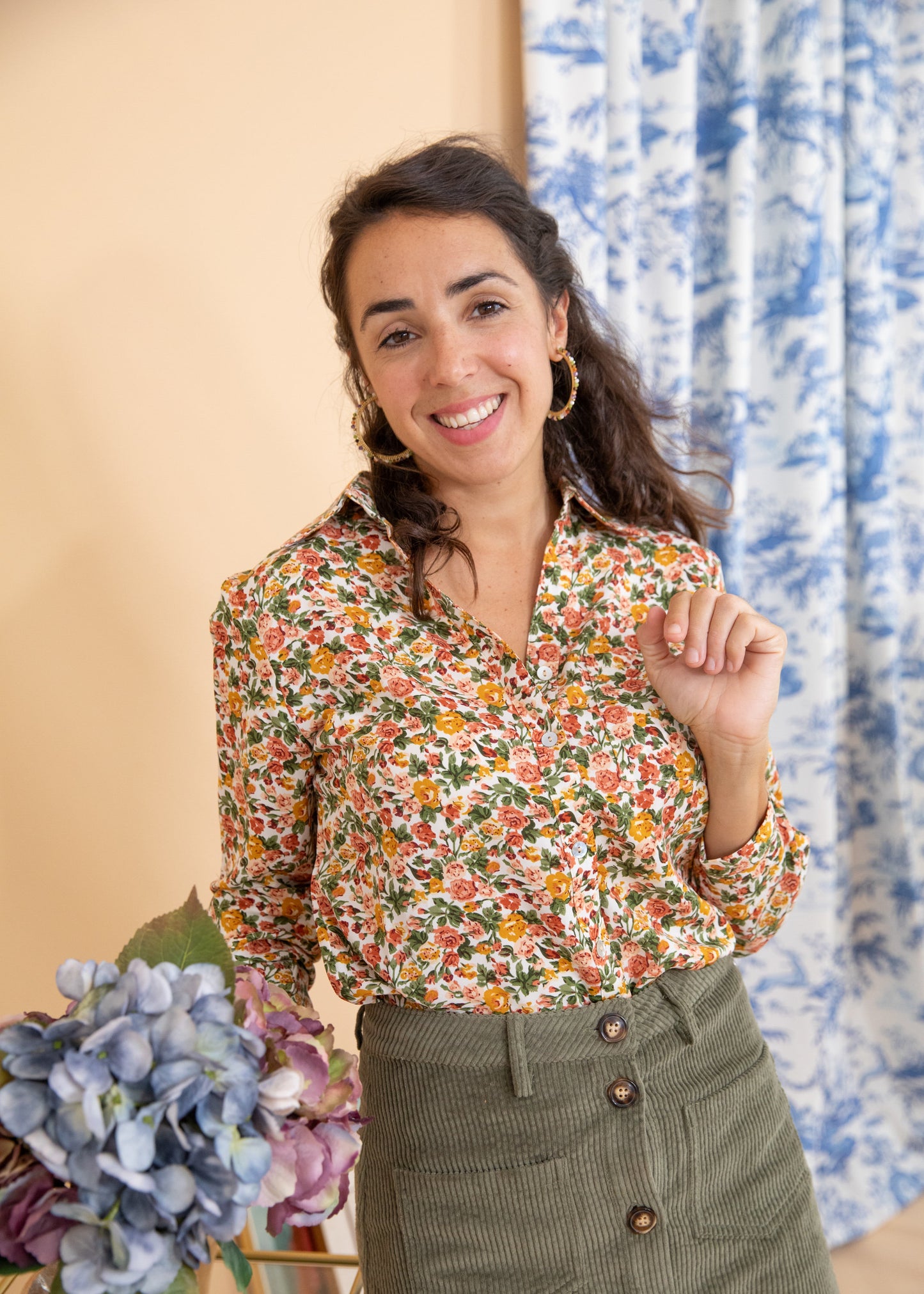 Chemise ELLA fleurs