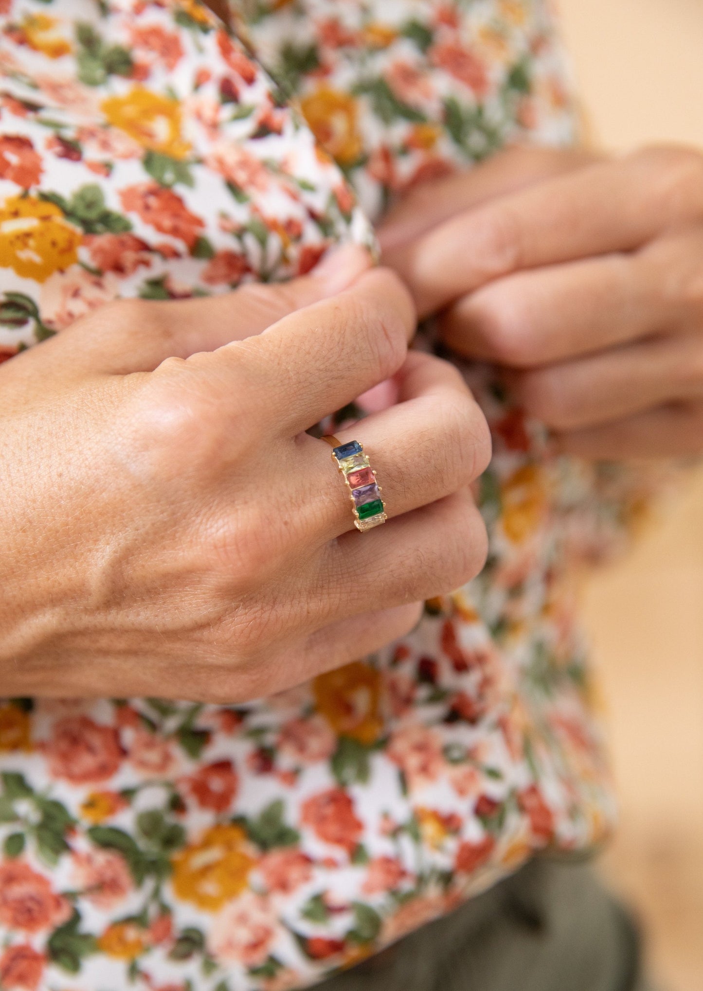 Bague RAINBOW multicolore