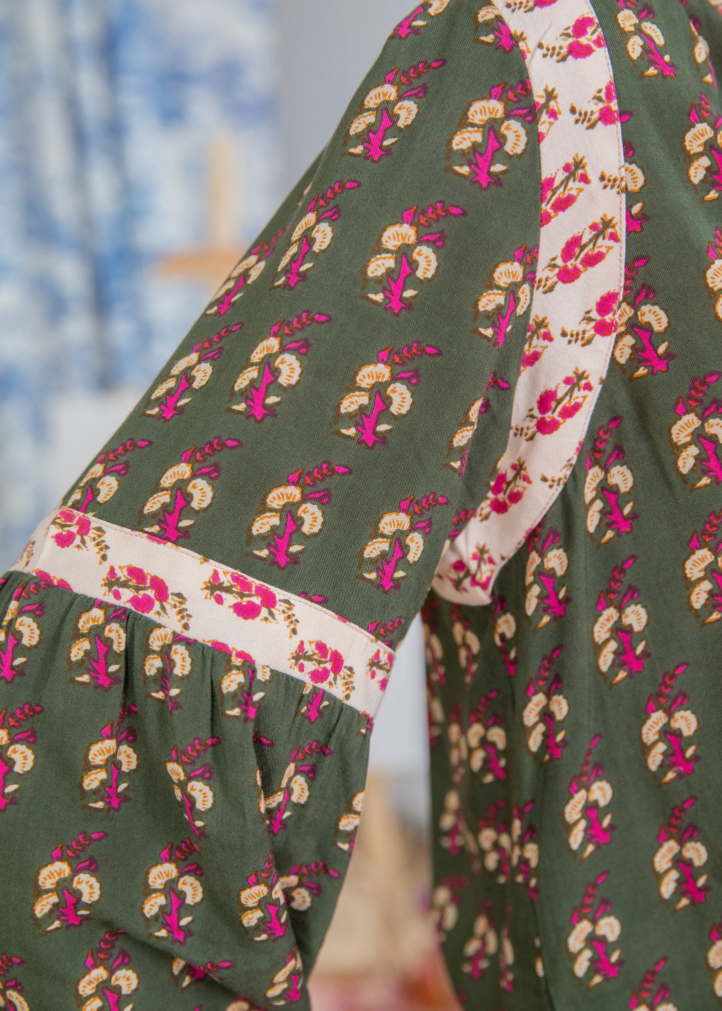 Blouse PEPITO kaki
