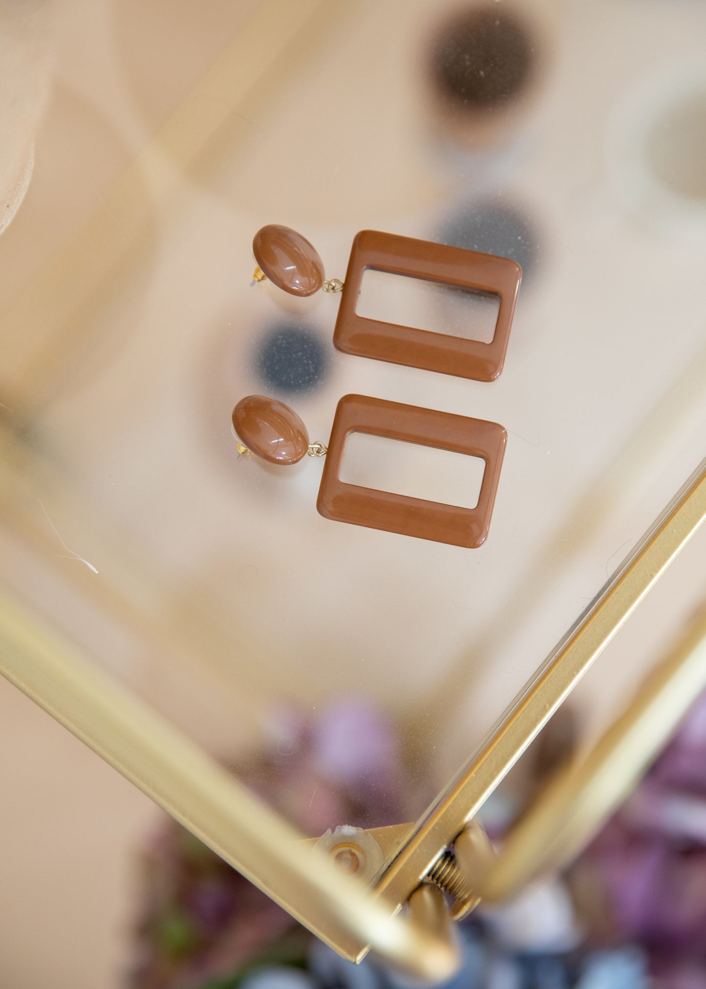 Boucles d'oreilles VIVIANE épice