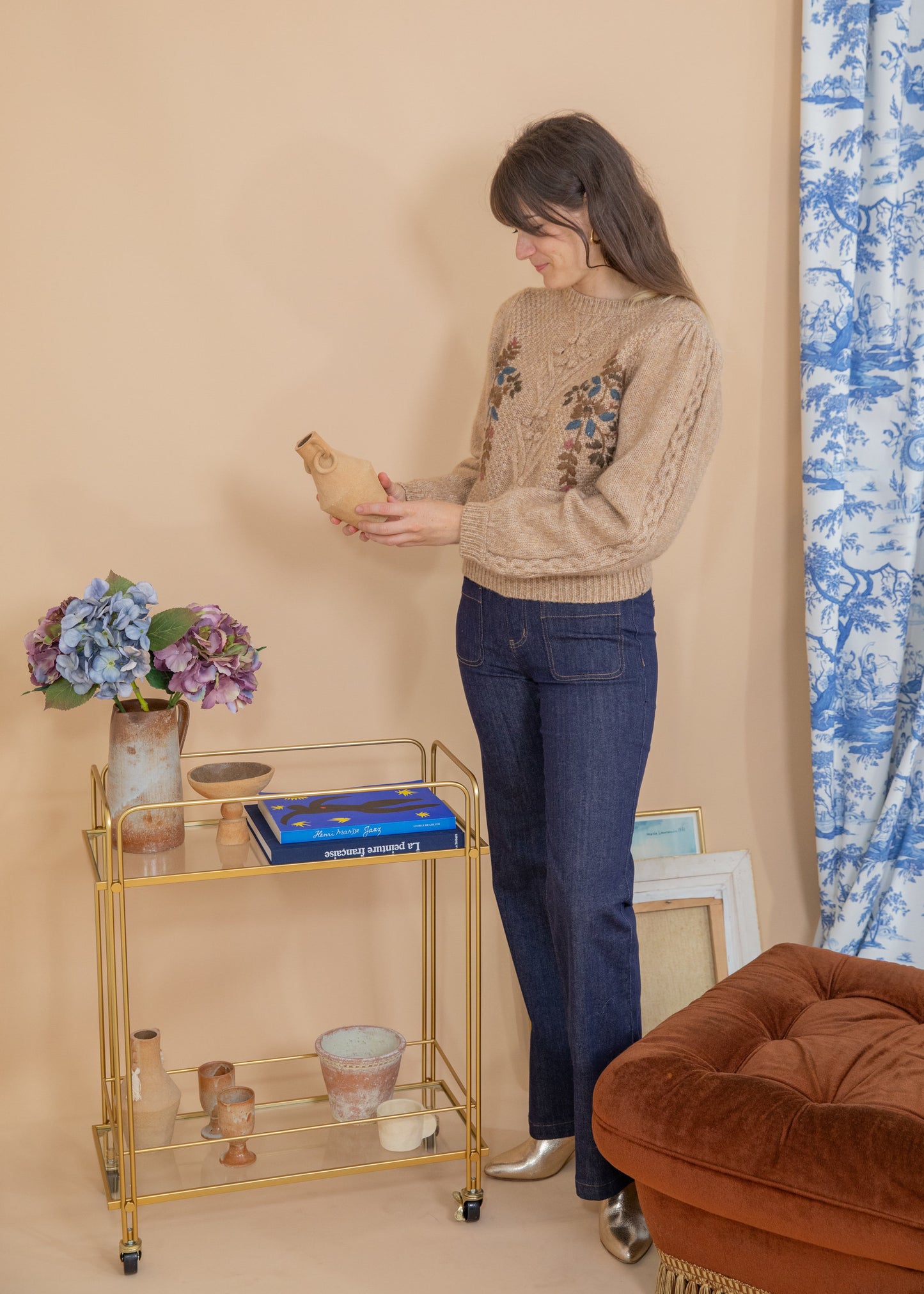 Pull MARBRERIE beige