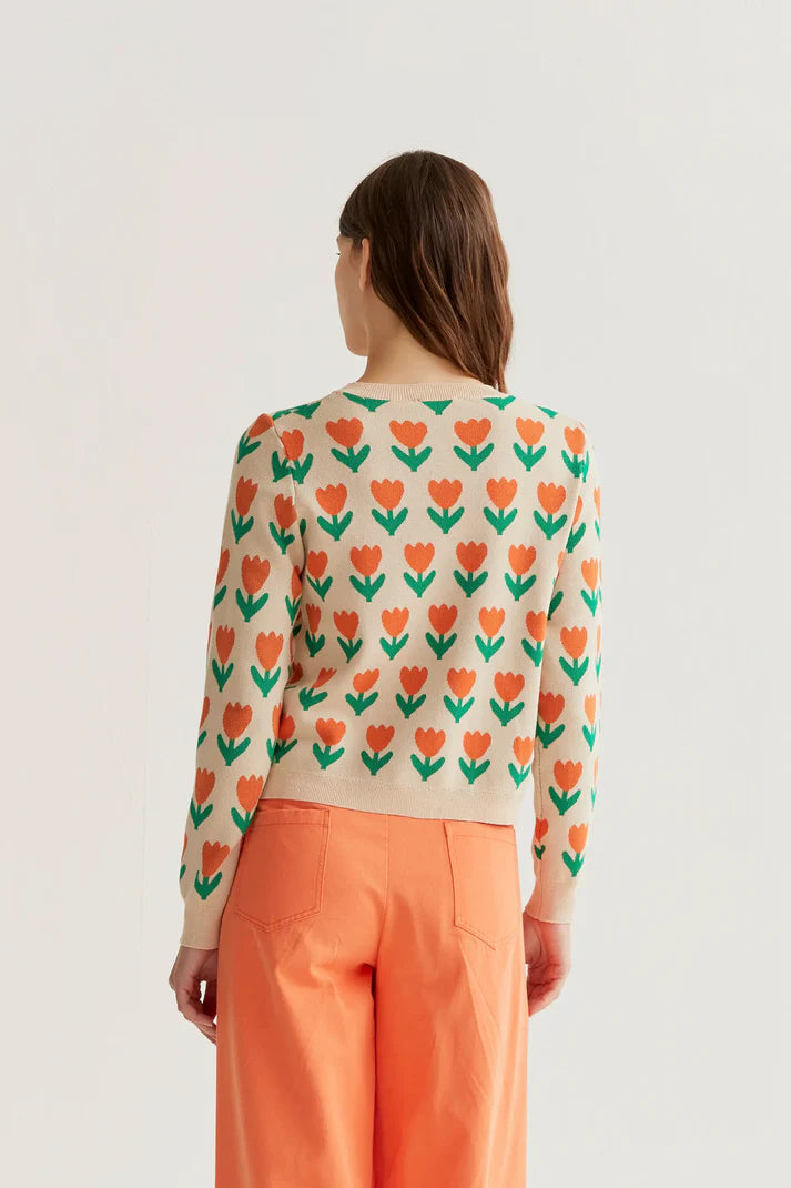 Cardigan TULIPES