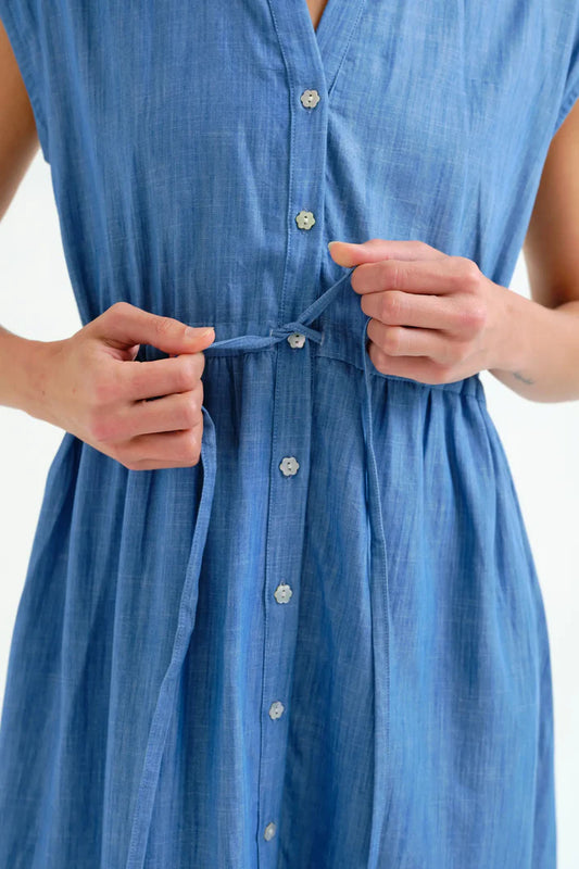 Robe CARLA chambray
