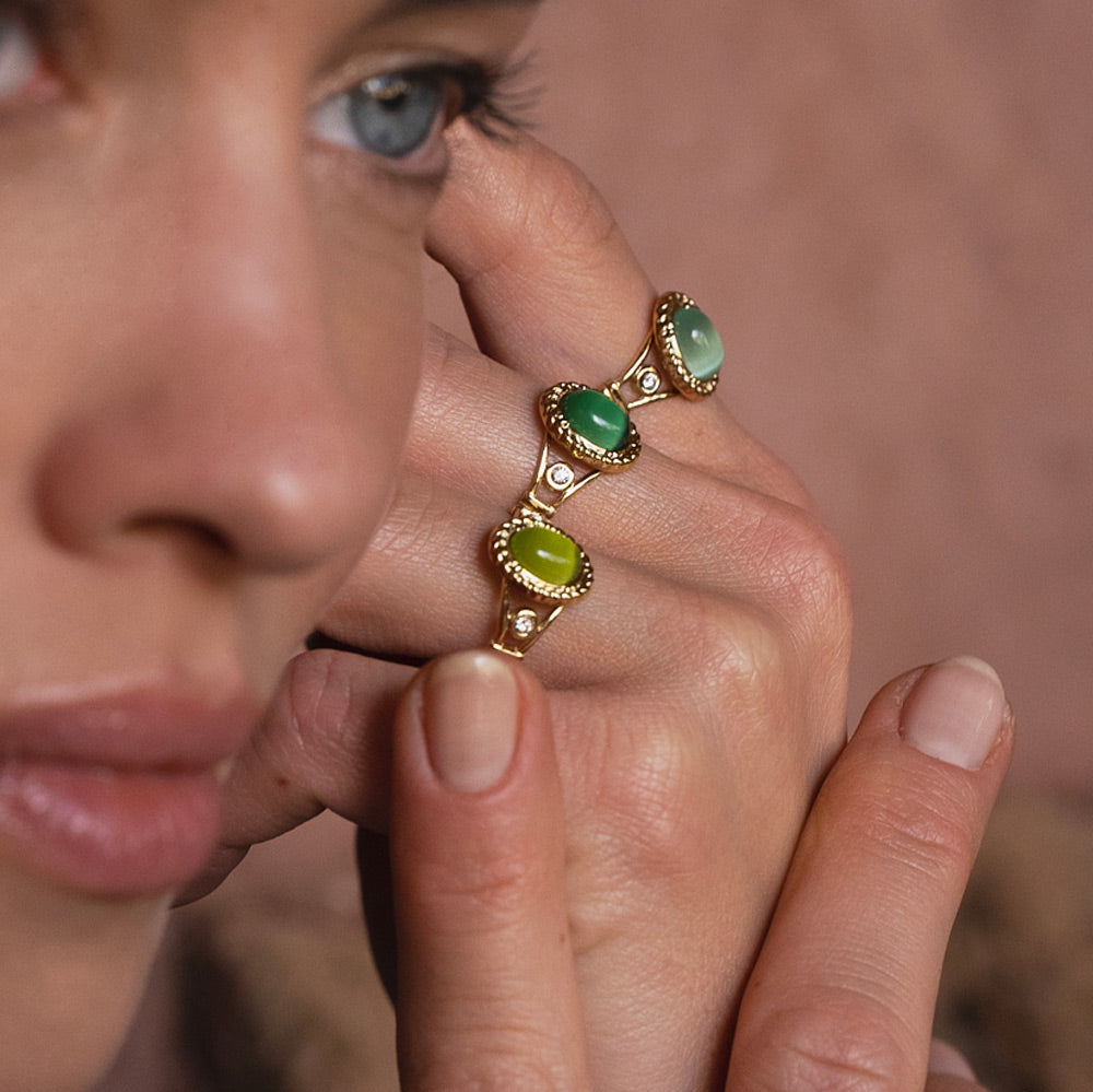 Bague GALINA blanche