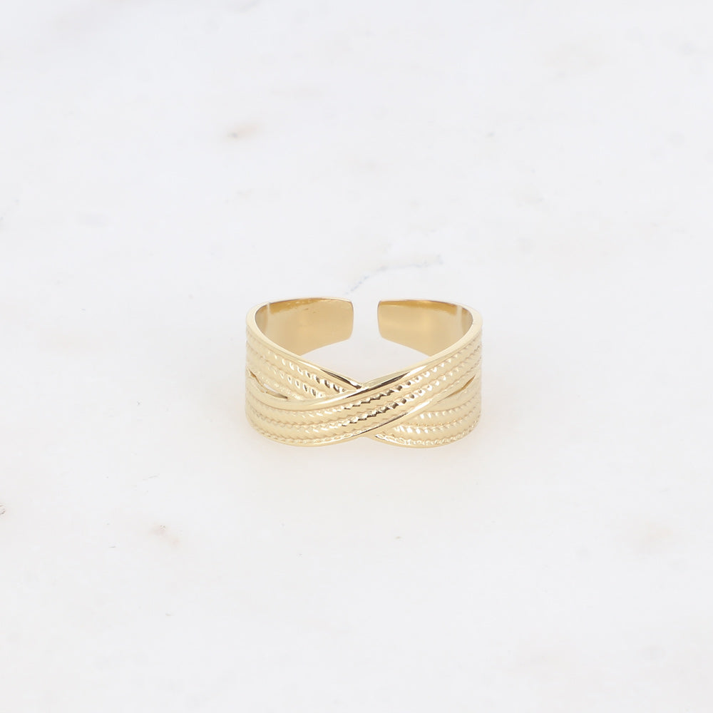Bague EMILIE enlacée
