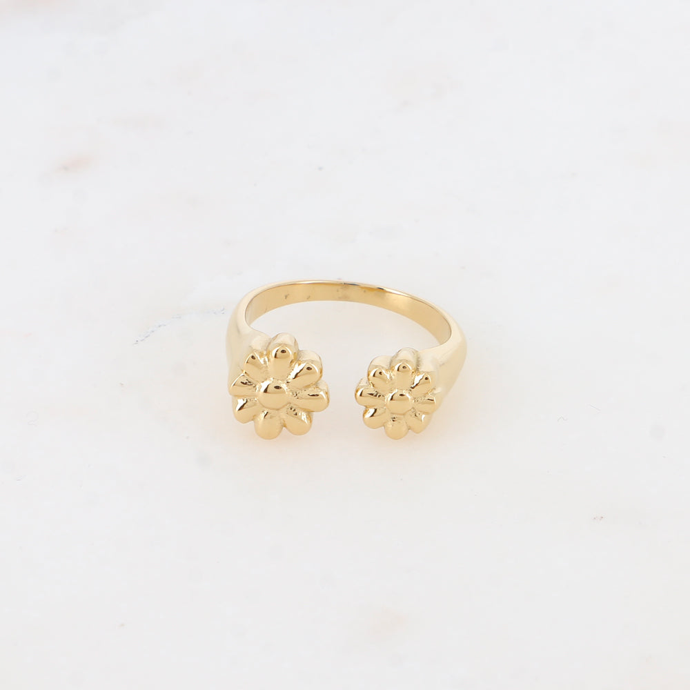 Bague PAQUERETTE double