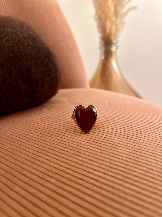Bague JASMINE coeur