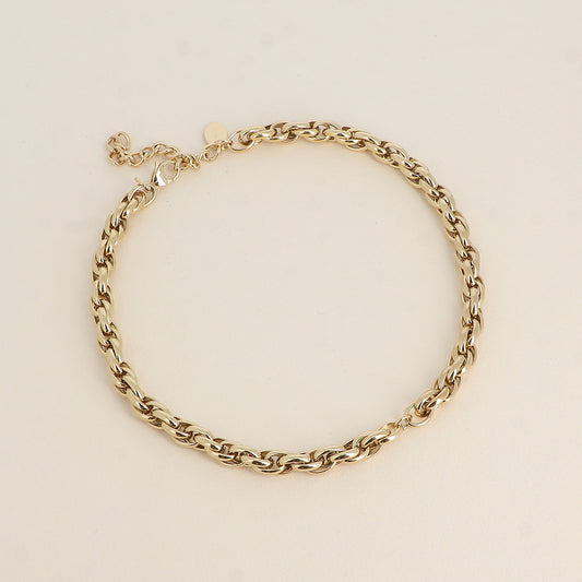 Collier HECTOR maillon enlacé