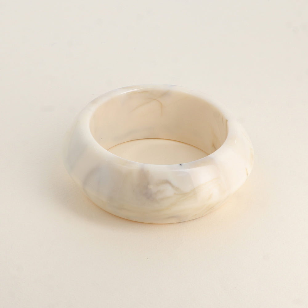 Jonc CHARLIE incurvée beige