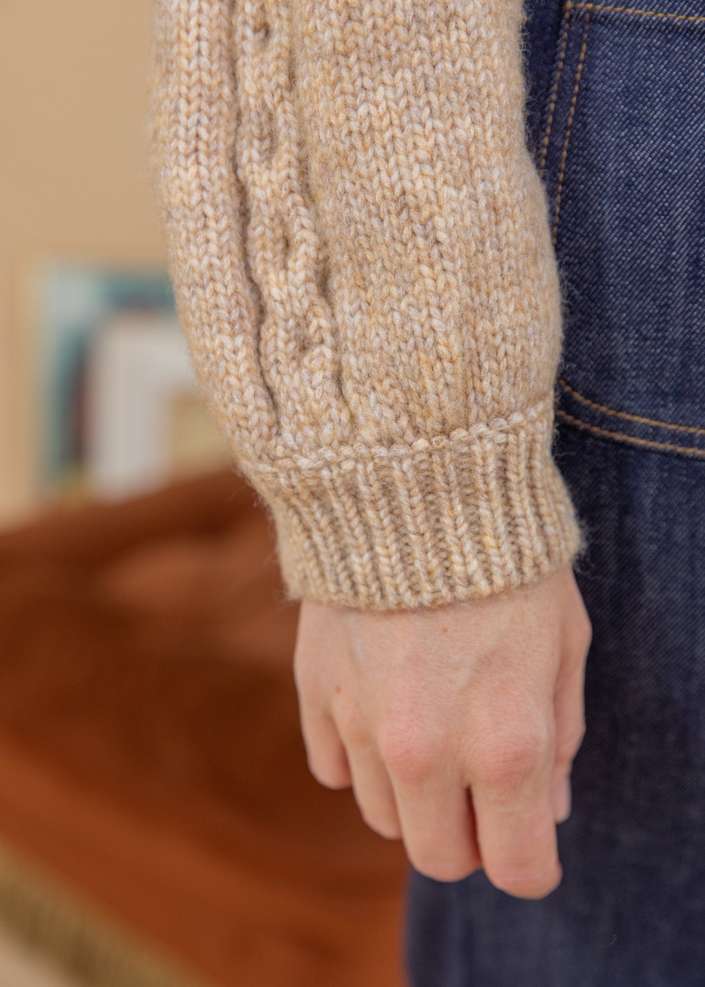 Pull MARBRERIE beige