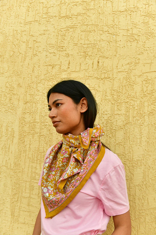 Foulard CALYPSO caramel