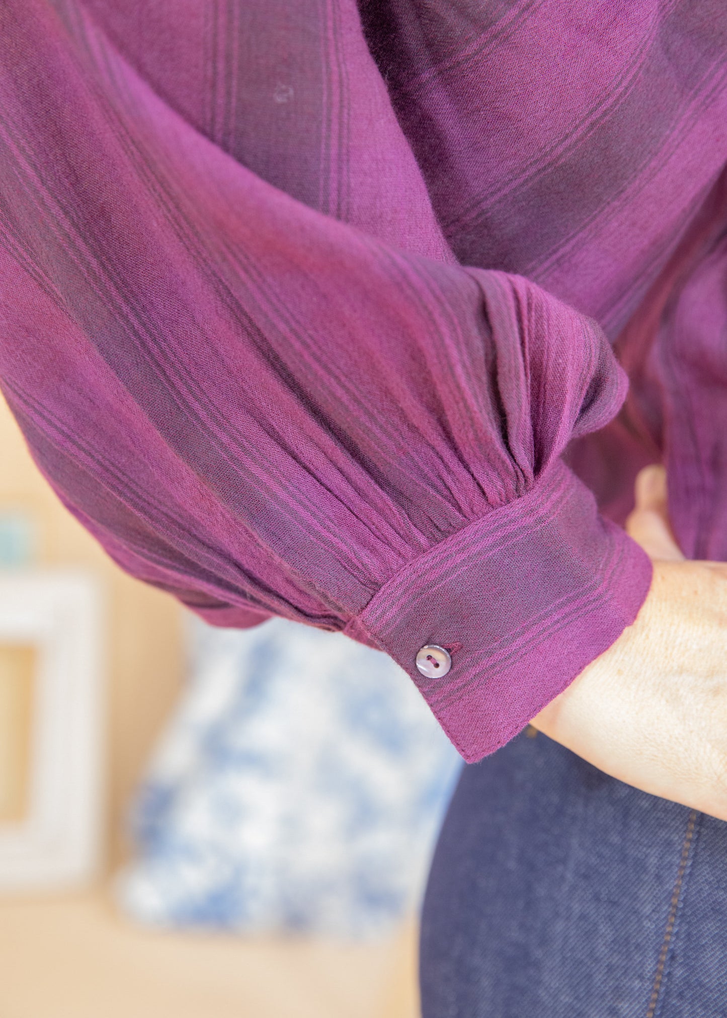 Blouse VOLINE burgundy