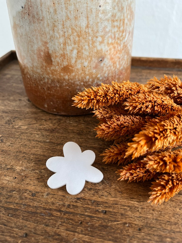 Barrette DAISY pearl