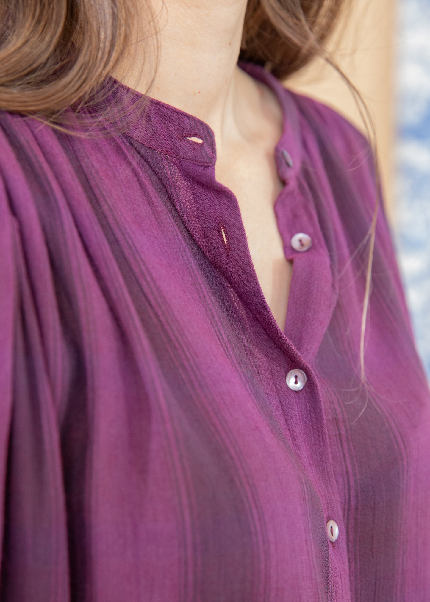 Blouse VOLINE burgundy
