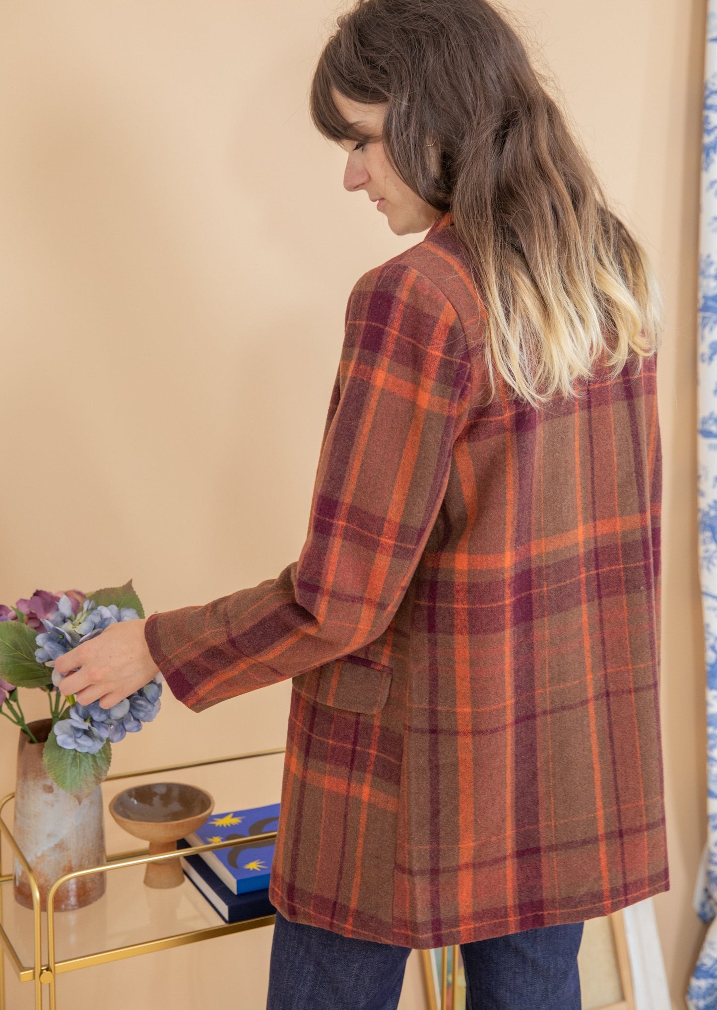 Manteau KATE carreaux