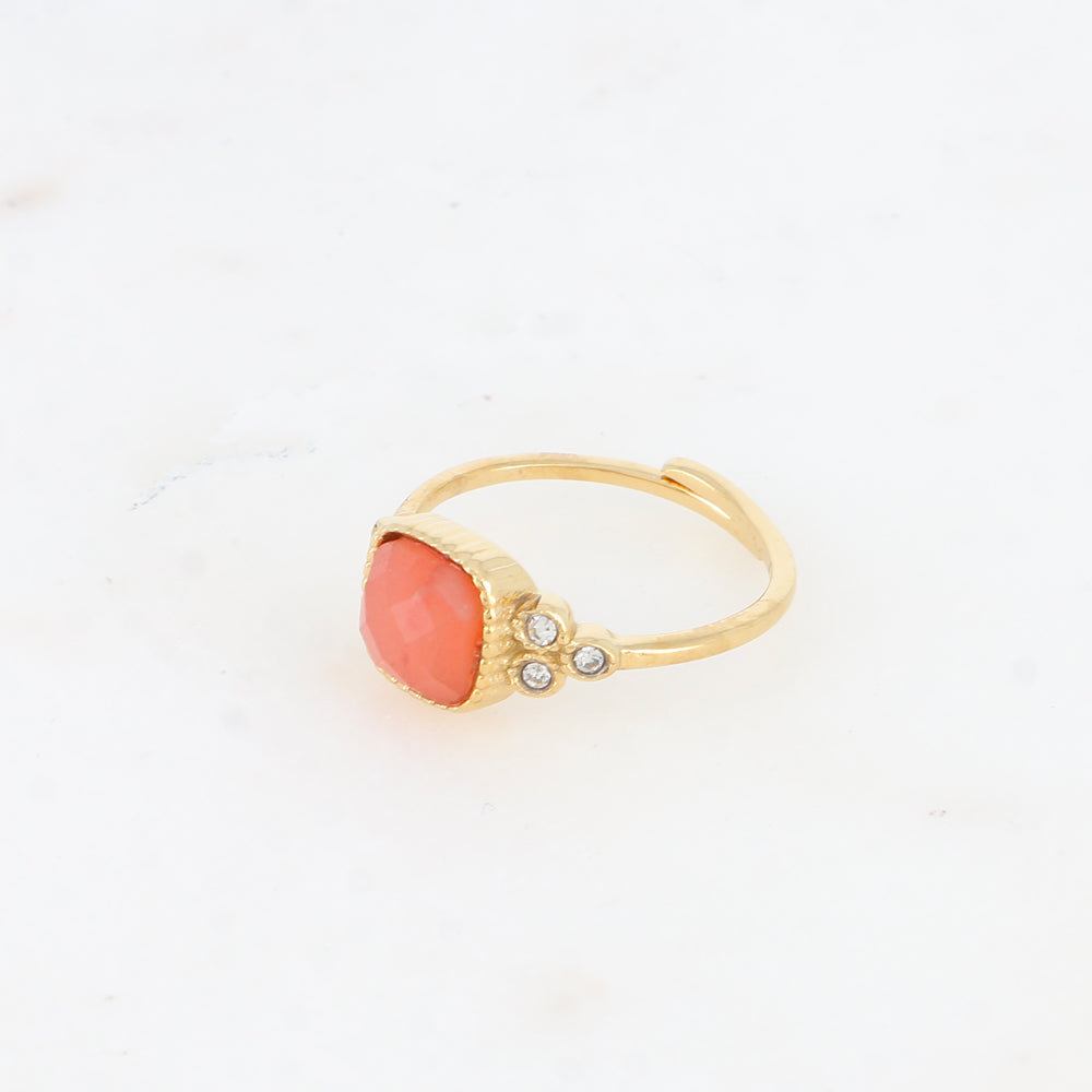 Bague COLINE mandarine