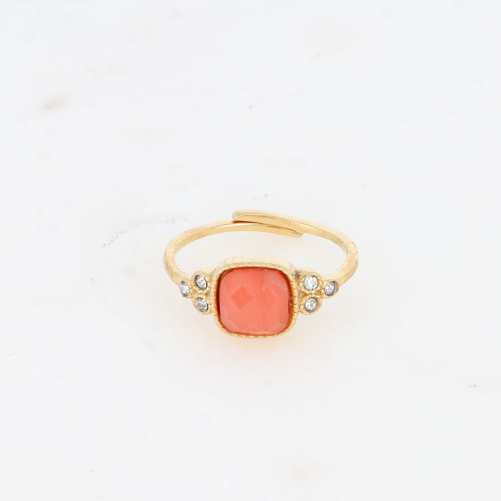 Bague COLINE mandarine