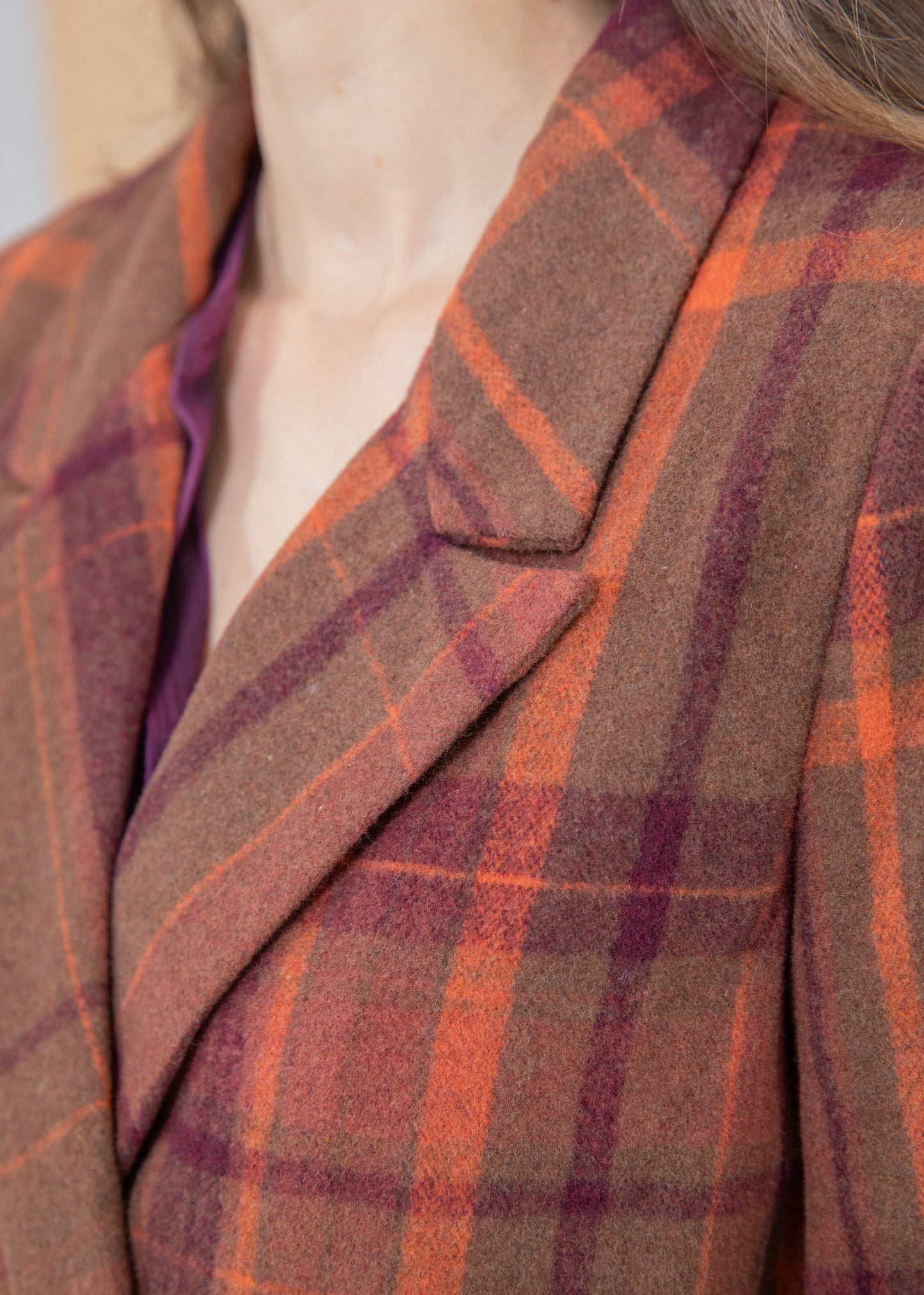 Manteau KATE carreaux